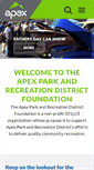 Mobile Screenshot of foundation.apexprd.org